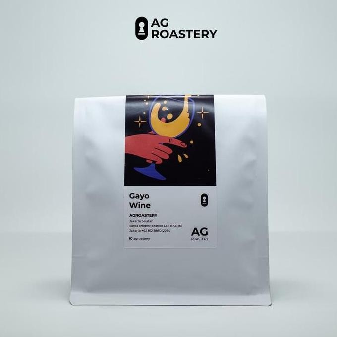 

ready stock Biji Kopi Single Origin Filter Arabica Gayo Wine / Fresh Roast 200gr