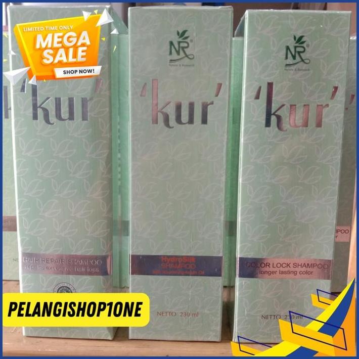 SHAMPOO NR KUR SERIES 230ML SHAMPOO UNTUK SEGALA JENIS RAMBUT BEST PRODUK