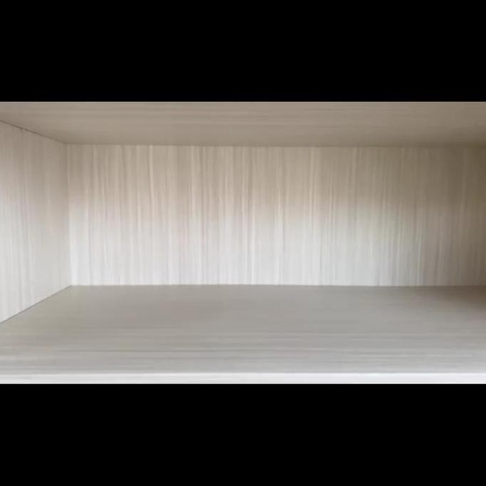 ready  TACO SHEET TEBAL URAT KAYU COKLAT Abu ( PVC SHEET ) DK31