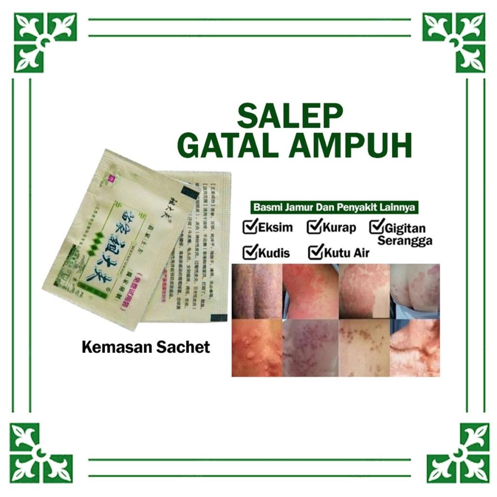 Sachet Zudaifu Salep Kulit Gatal Menghilangkan Jerawat Kulit Eksim 2Gr