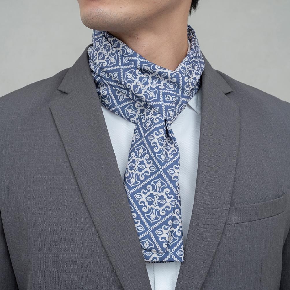 Houseofcuff Scarf Syal Leher Pria Formal A03