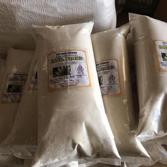 Terlaris Pesanan Tepung Jagung, Ubi Putih, Beras Merah,Pisang,Kedelai 5Kg