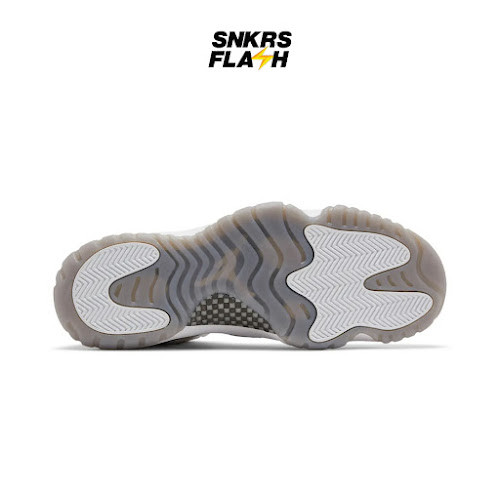 NIKE Jordan 11 Retro Low Orewood Grey White Sepatu Sneakers Pria - 919712102 - Size 45