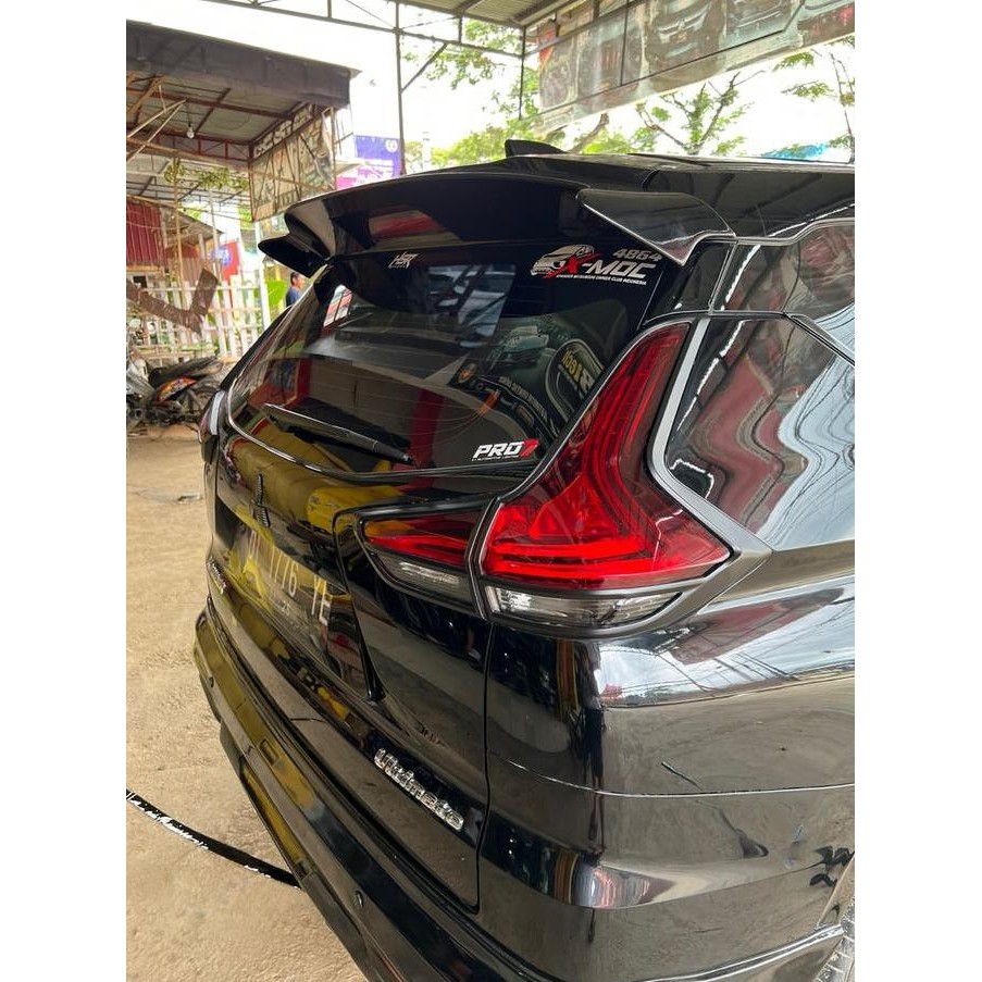 New Rear Spoiler Sayap Belakang Body Kit Mitsubishi Xpander