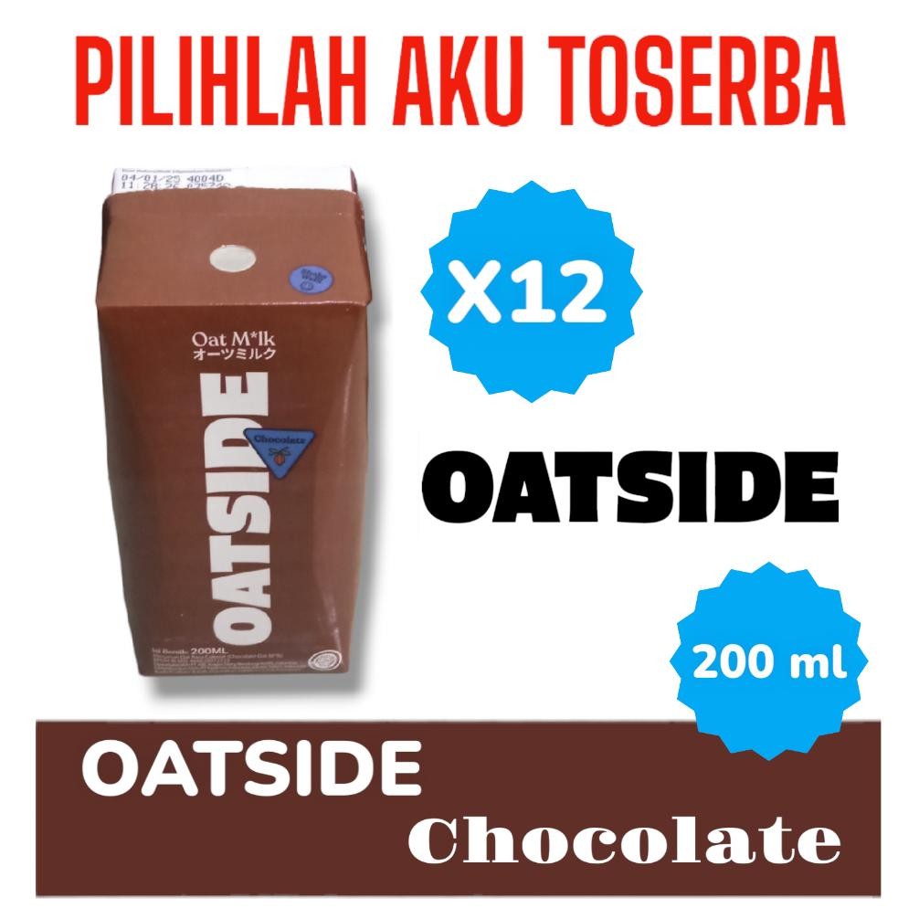 

OATSIDE CHOCOLATE SEDOTAN Susu Oat Milk 200ml - ( HARGA 12 PCS )