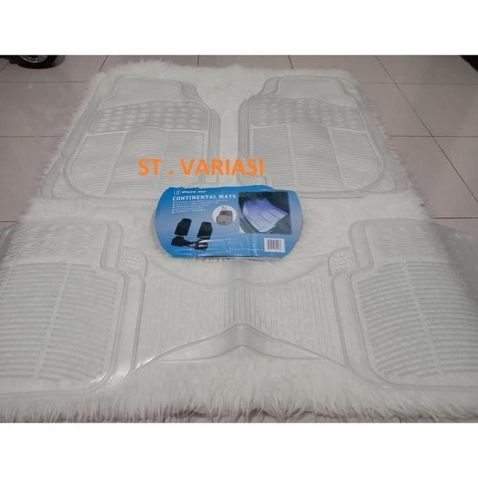 New karpet karet 3 potong transparan bening mobil calya