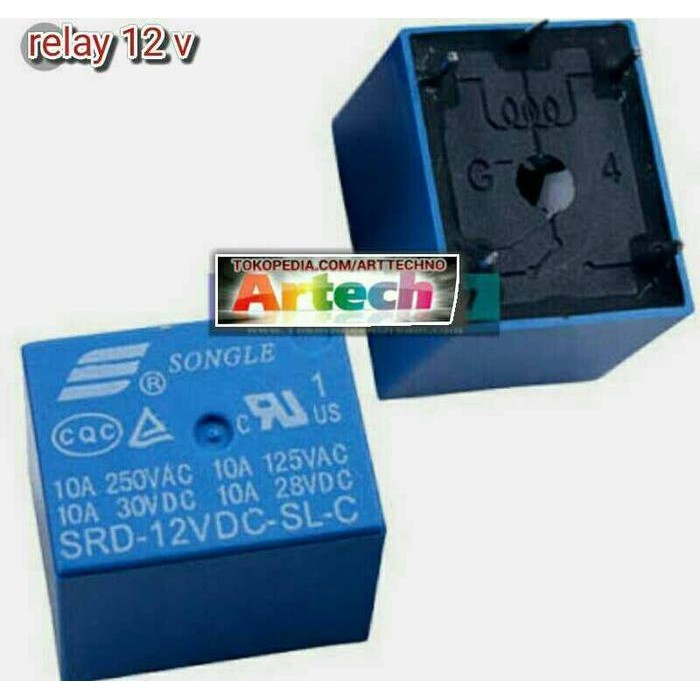 Relay 12v (ORIGINAL SONGLE) Relay 12V