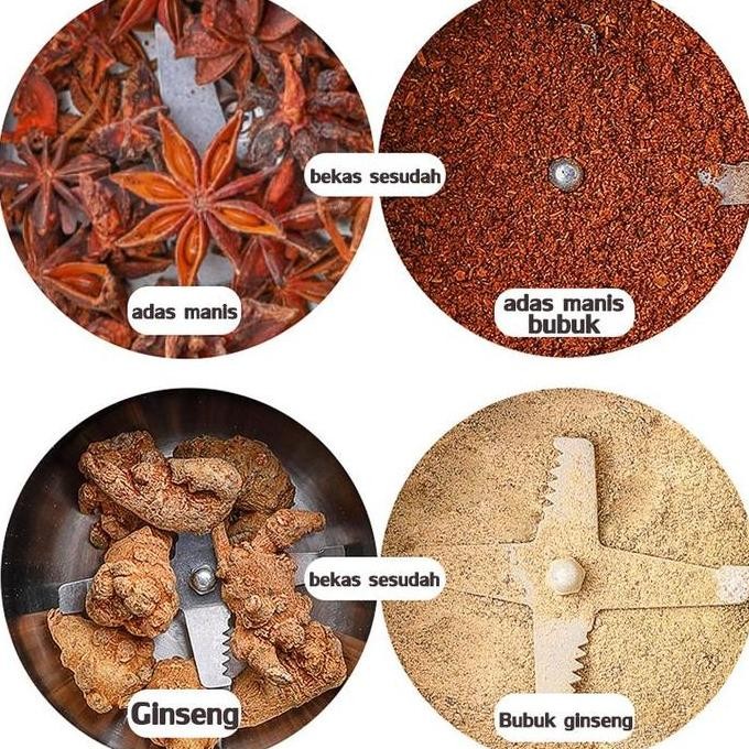 

Terlaris Pasti Murah Batu Bata Bisa Pecah Alexd Mesin Bubuk Tepung Penggiling Kopi 400G Grinder Herbal Biji Kacang Obat Mesin Giling Grinder Elektrik Mesin Kopi Coffee Grinder