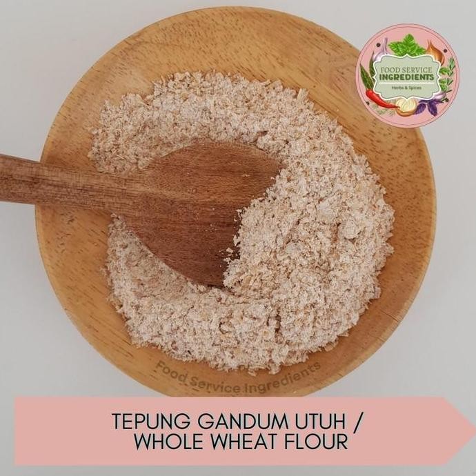

monggo] Tepung gandum utuh 100gr / whole wheat flour