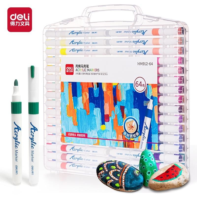 

NEW PRODUCT DELI SPIDOL AKRIL / ACRYLIC MARKER 64 COLOR HM912 SIENNAOUTLET487