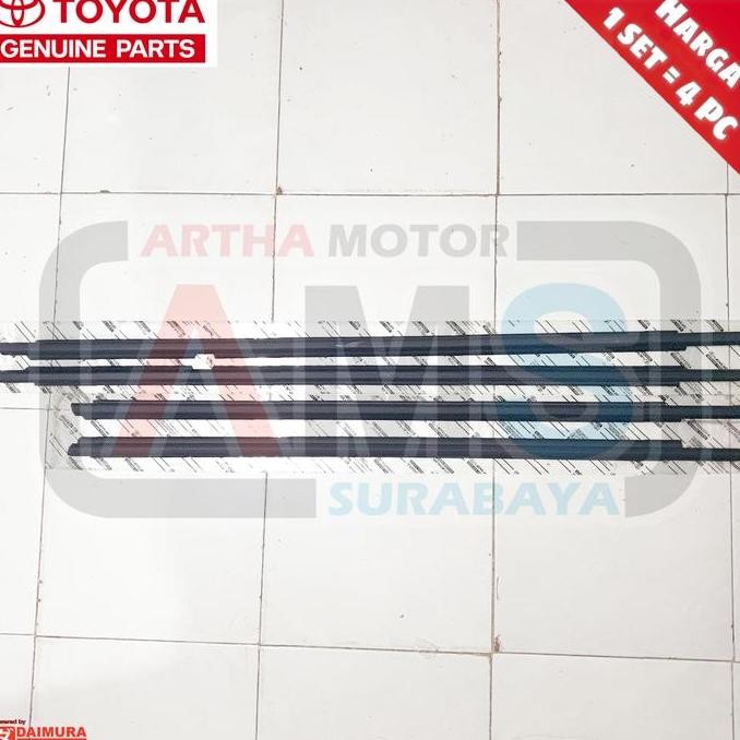 KARET PELIPIT LIST LIS KACA WHEATER STRIP MOBIL INNOVA / GRAND INNOVA