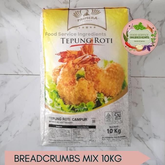 

Ready oke] readcrumbs mix 10kg / tepung roti campur /mix breadcrumbs