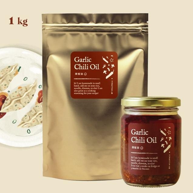 

Garlic Chili Oil 1G Nya Cabai Bawang Chilli Auce By Llimala