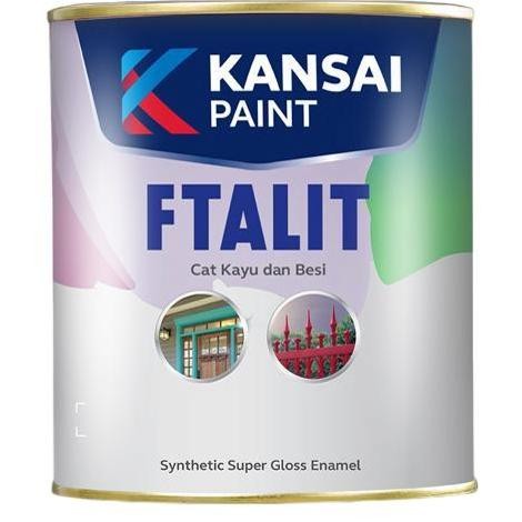 

Cat Minyak Kansai FTALIT DOFF 1KG WHITE BLACK WARNA BEST QUALITY
