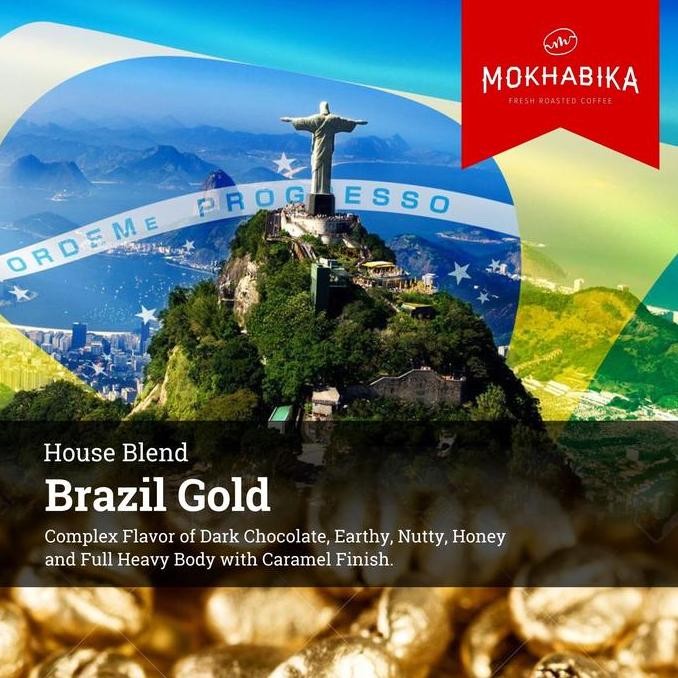 

hanya disini] Mokhabika Brazil Gold Arabica House Blend 1000 Gr