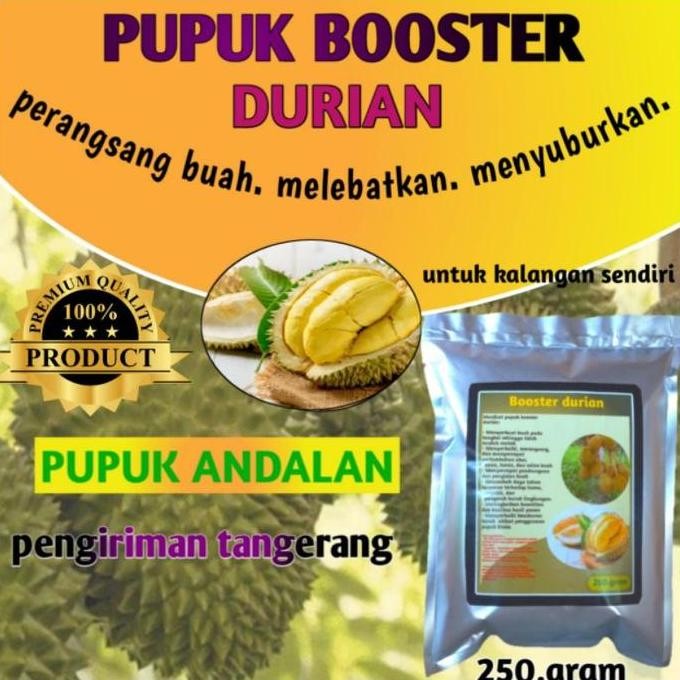 

Terlaris Pupuk Booster Durian Pupuk Booster Prangsang Buah Organik