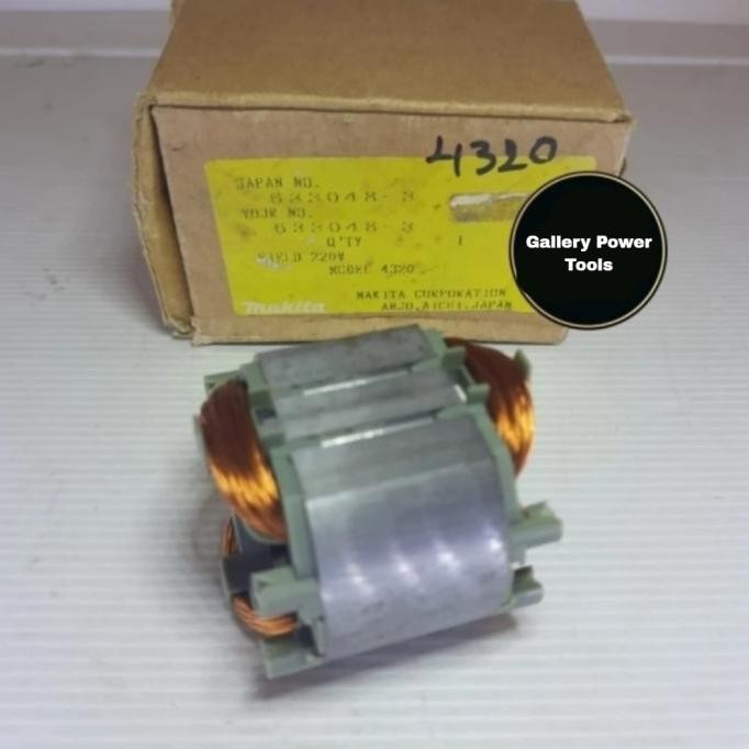 Promo FIELD ASSY MAKITA 9533L STATOR MAKITA 9533 L PN 623513-0 ASLI ORI COD