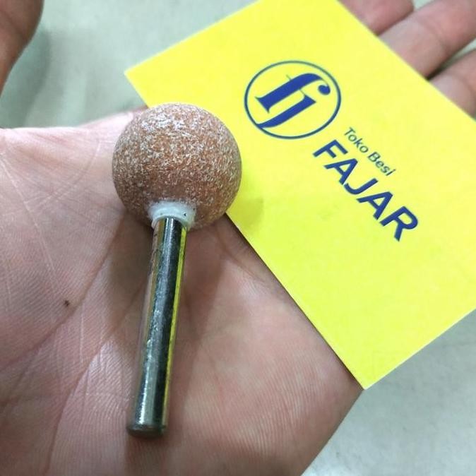 best produk] Batu gerinda grenda botol bulat kinik diameter 25 mounted stone