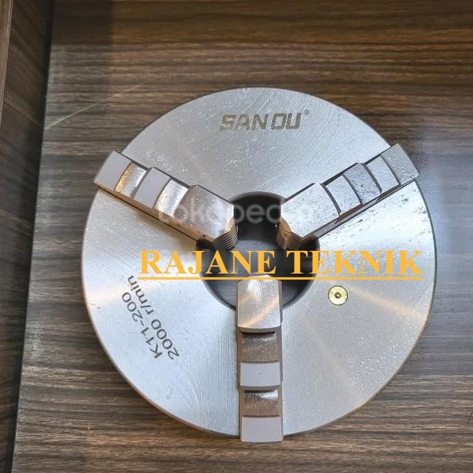 Promo CHUCK BUBUT 8INCHI 3JAW CLOW BUBUT 8IN CATOK KEPALA BUBUT 8INCHI CHUCK COD