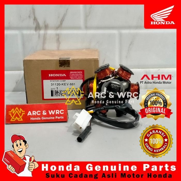 Spull / Spul / Stator Comp Honda Supra 100/Supra X Original Dan Terpercaya