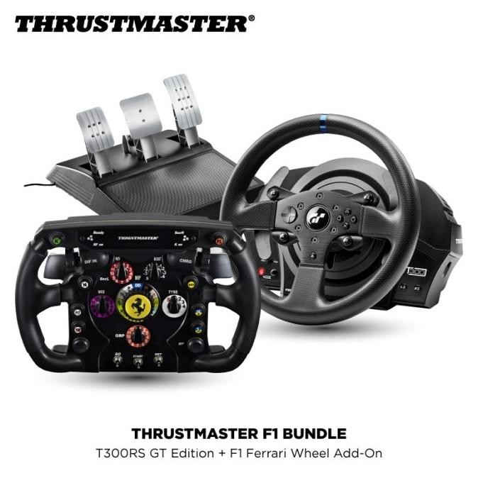 THRUSTMASTER F1 RACING BUNDLE | THRUSTMASTER T300RS + F1 WHEEL ADD ON STEERING WHEEL - THRUSTMASTER 