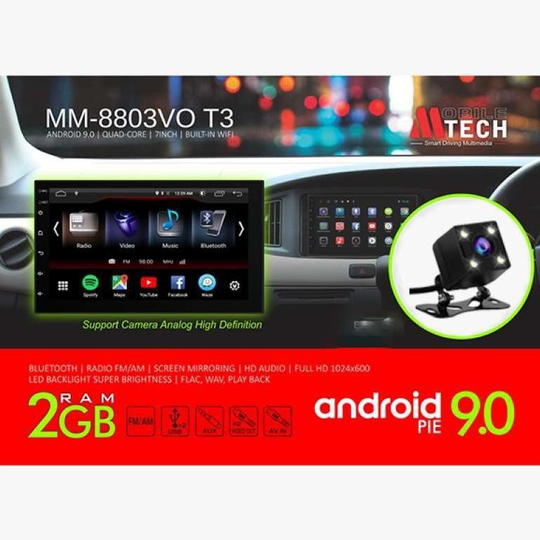 MTECH Universal Head Unit [Android/ 7 Inch/ Wifi]