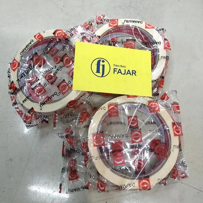 

:0:0:0] lakban kertas daimaru 1 inch / isolasi kertas / masking tape