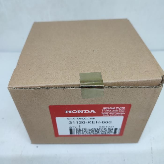Spull Spul Stator Spoll Assy Honda Megapro Primus Ahm 31120-Keh-660 Original Dan Terpercaya