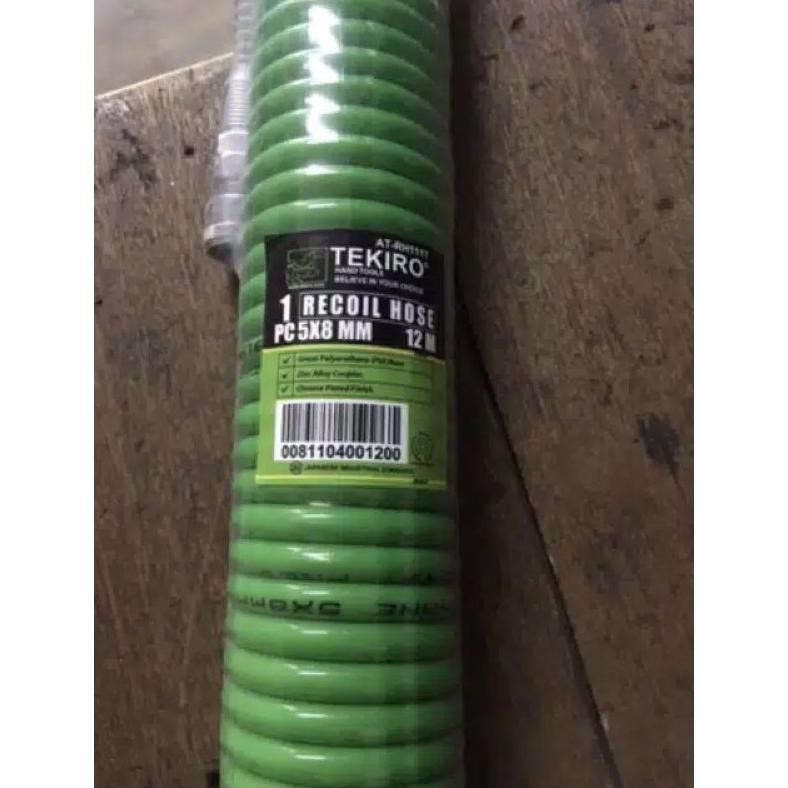 SELANG RECOIL TEKIRO 12 M SELANG SPIRAL TEKIRO 12 M SELANG KOMPRESOR TEKIRO