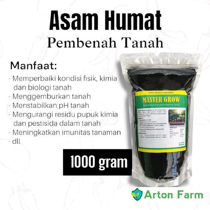 

Terlaris Asam Humat 90% Pupuk Organik Pembenah Tanah Kemasan 1 Kg