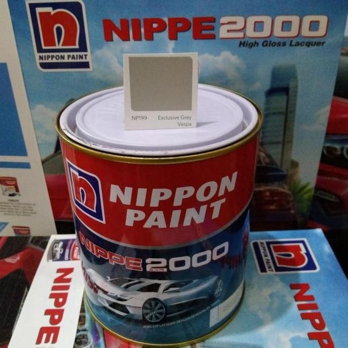 Nippe 199 Exclusive Grey Vespa 1Litter / Cat Duco / Cat Mobil HARGA SPESIAL