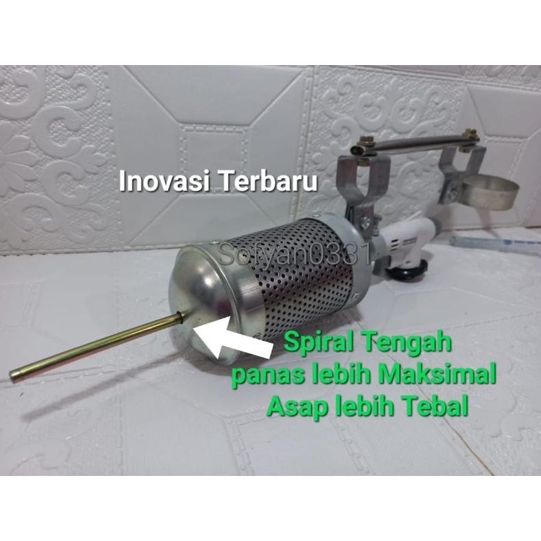 sparepart alat mesin mini poging asap nyamuk serangga handel braket sofyan 0331