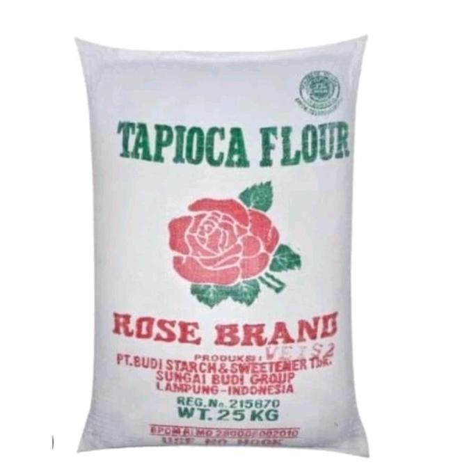 

Terlaris Tepung Tapioka / Kanji Merek Rose Brend Kemasan Repack 1Kg (Dikemas Menggunakan Plastik)