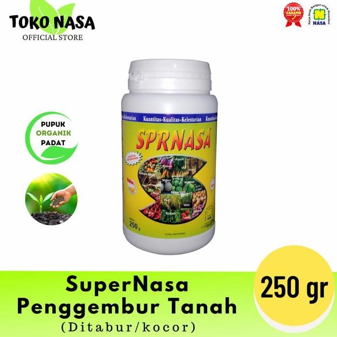 

Terlaris Supernasa 250Gr - Sprk | Pupuk Organik Nasa Penyubur Tanah - Medan