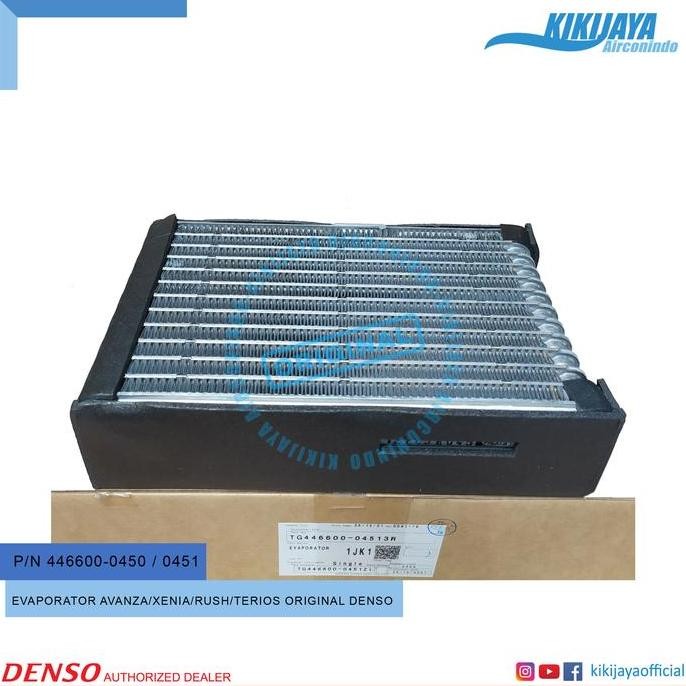 New Evaporator AC Mobil Avanza/Xenia/Rush/Terios Ori Denso 446600-0451