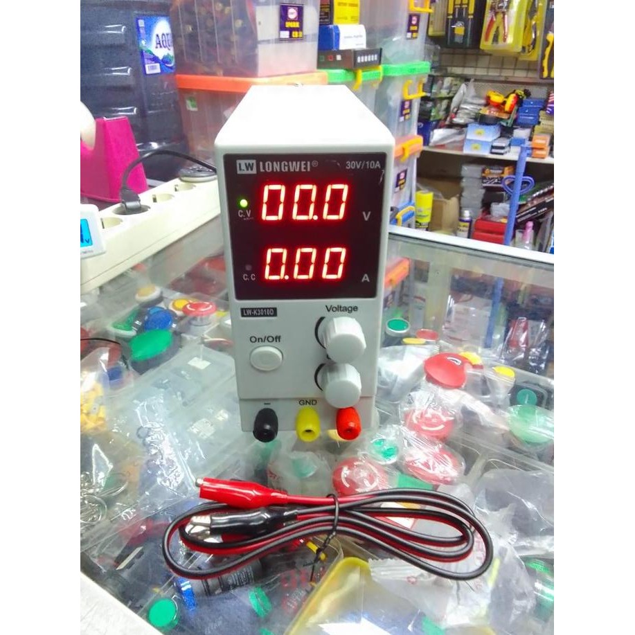 Adjustable Power Supply Longwei Lw-K3010D 30V 10A Original Berkualitas