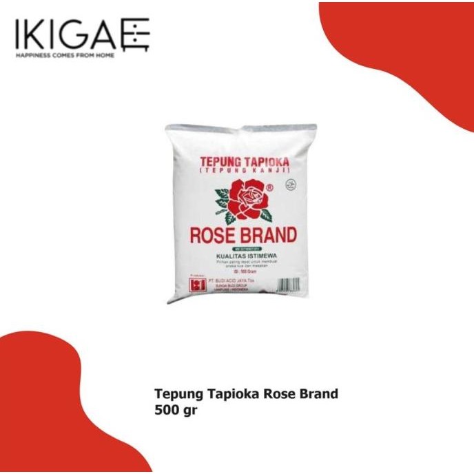 

Terlaris Rose Brand Tepung Tapioka / Tepung Kanji 500 Gr