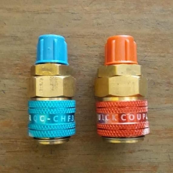 Quick coupler R134a Ac mobil / nepel R134a Ac mobil