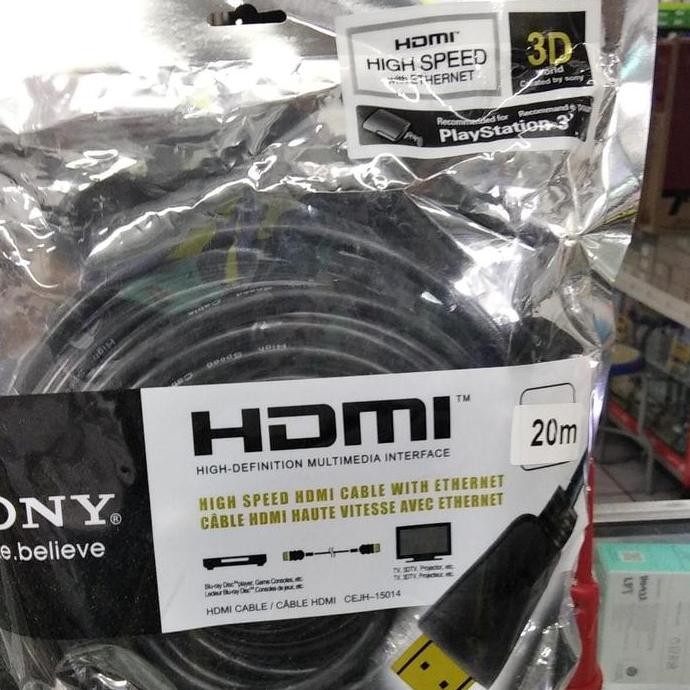 BEBAS ONGKIR - kabel hdmi 20 meter sony kabel hdmi 20 meter