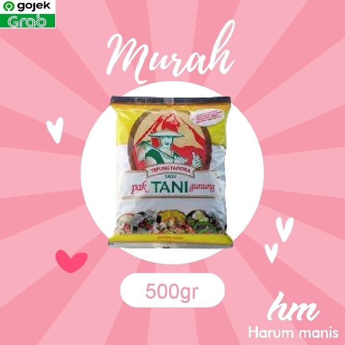 

Terlaris Tepung Tapioka Kanji Aci Cap Tani Gunung 500G