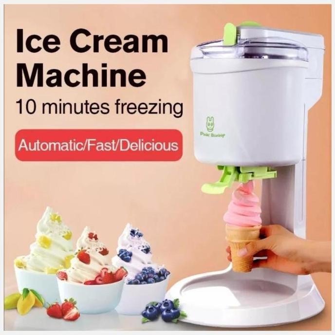 HARGA DISC - Mesin pembuat es krim otomatis homemade mini soft ice cream maker
