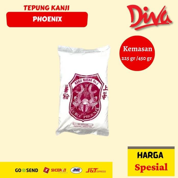 

Terlaris Tepung Kanji Phoenix 225 Gr / Tepung Kanji Double Phoenix 450 Gr