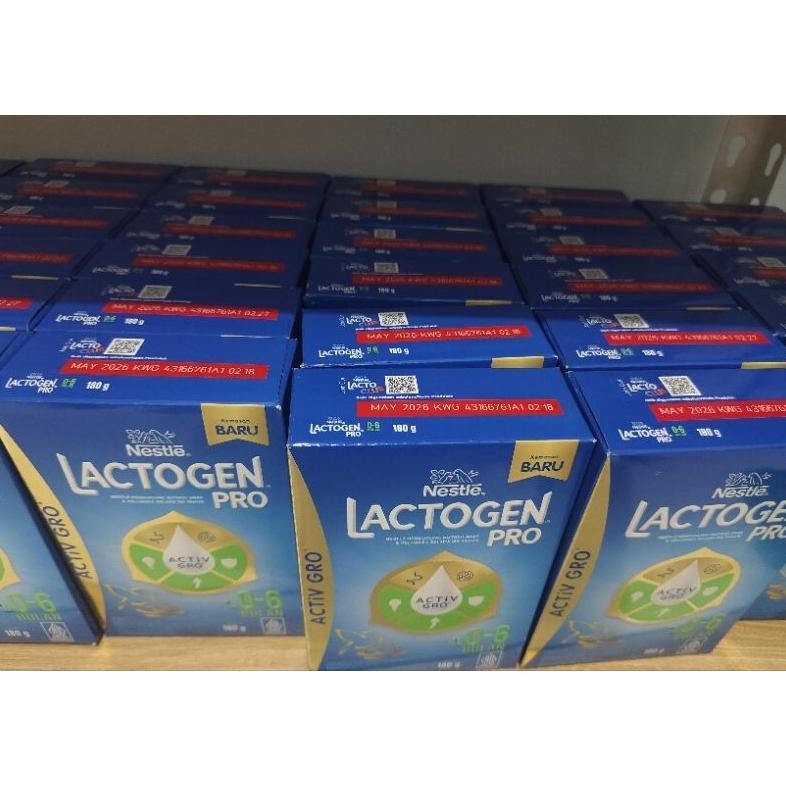 dw-45 PL30 Lactogen 1 180 gr 0-6 bulan exp juli 2026 Kemasan Baru Sale Viral