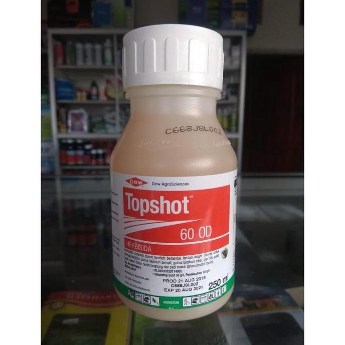 

Terlaris Herbisida Selektif Tanaman Padi Topshot 60 Od - 250 Ml