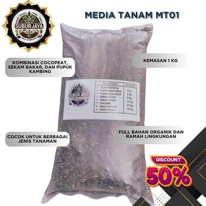 

Terlaris Mt01 Media Tanam 1 L Cocopeat, Sekam Bakar, & Pupuk Tanaman Organik Untuk Hasil Maksimal