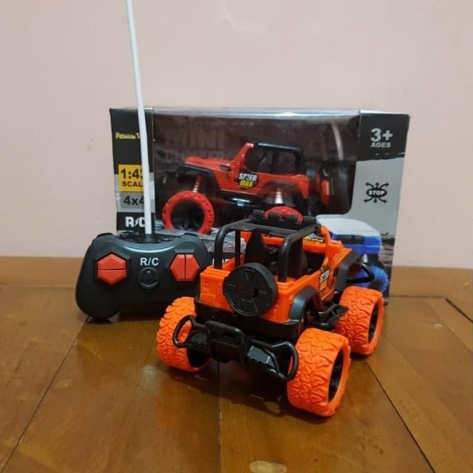 Diskon Mini Car Jeep Remote Control - Mainan Mobil Jeep Mini