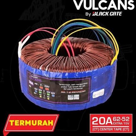 Trafo Rawamps 20A Ct 65V - 55V Travo Toroid 20 Amper Murni Donut Bell Segera Order
