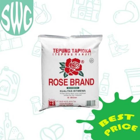 

Terlaris Rose Brand Tepung Tapioka Tepung Kanji 500 Gram