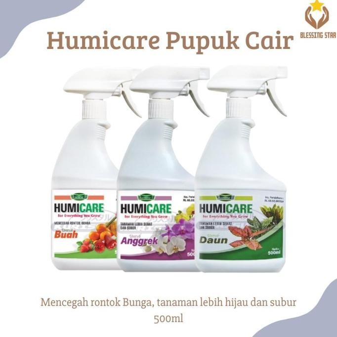 

Terlaris Pupuk Cair Tanaman Hias Organik Humicare 500Ml