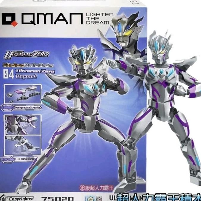 Mainan Qman ultraman zero beyond original